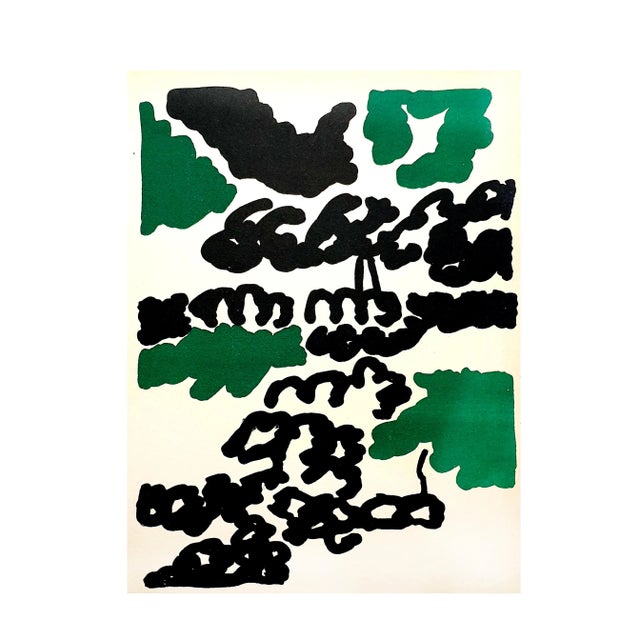 Wood Charles Lapicque - Composition - Original Lithograph 1951 For Sale - Image 7 of 7