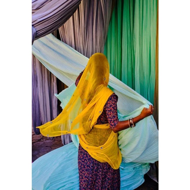 Tuul & Bruno Morandi, India, Rajasthan, Sari Factory, Photographic Paper, in Flawless conditions. Designed from 2000 This...