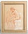 Ambrogio A. Alciati, Female Nude, Sanguine & Pastel on Paper For Sale - Image 12 of 12
