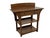 2020s Mission 2 Drawer and Open Shelves Sideboard / Console Table - Michael's Cherry For Sale - Image 5 of 13