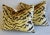 Gold Scalamandre Le Tigre Tiger Silk Feather/Down Pillows 23" X 18" - Pair For Sale - Image 8 of 11