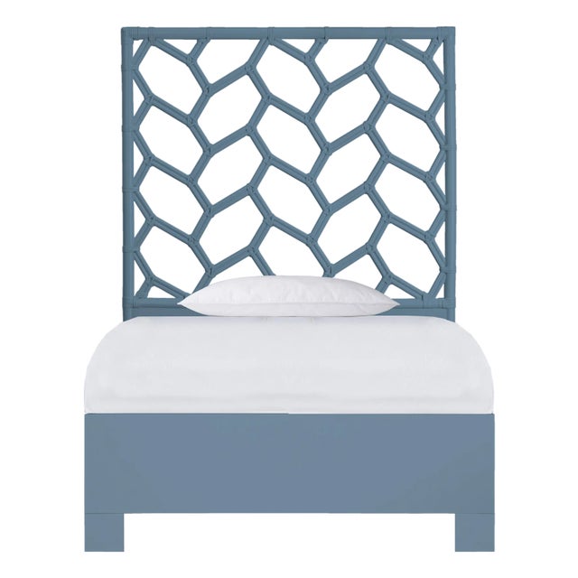 Silas Standard Bed Twin Extra Long - Regatta Blue For Sale