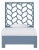 Silas Standard Bed Twin Extra Long - Regatta Blue For Sale