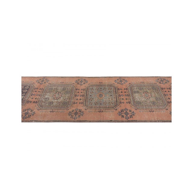 Vintage Decorative Turkish Runner Rug - 2`11" X 11`8" For Sale - Image 4 of 6
