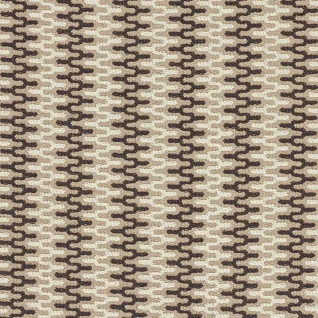 Sample- Schumacher Rivington Weave Fabric in Java For Sale