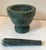 Mid-Century Modern Vintage Marble Mortar and Pestle For Sale - Image 3 of 6