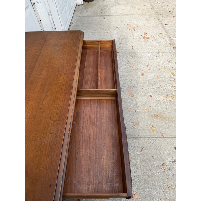 Antique Victorian Revival Walnut Dresser With Ornate Carved Details For Sale - Image 10 of 12