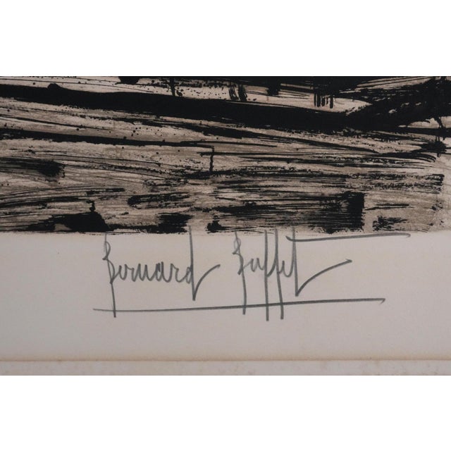 Bernard Buffet, The Chalet Restaurant, Original Signed Lithograph For Sale - Image 5 of 9