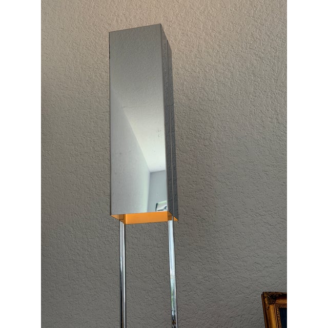 1980s 1980s Robert Sonneman Tall Floor Lamp Pair For Sale - Image 5 of 12