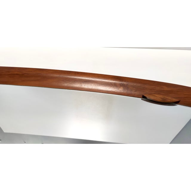 Vintage Oval Wall Mirror with Beech Frame, 1960s For Sale - Image 15 of 18