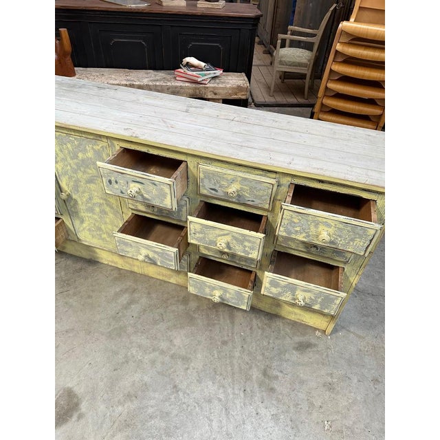 Workshop Chest of Drawers, Early 20th Century For Sale - Image 11 of 18