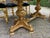 1970 Italian Artisan Baroque Gold Beech Dining Table For Sale - Image 9 of 10