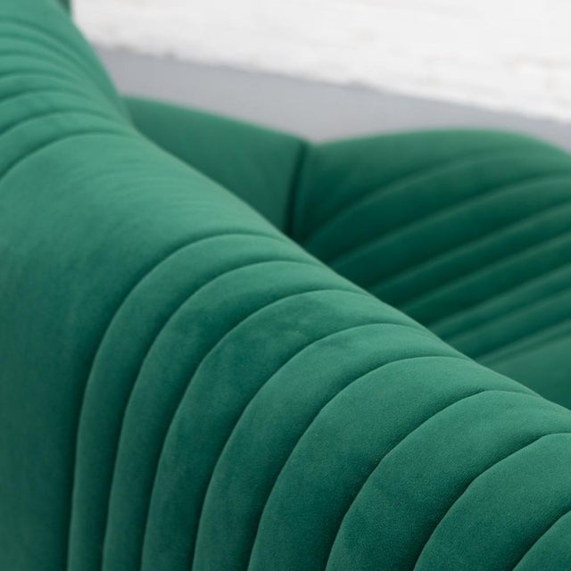 Green Aralia Three-Seater Sofa by Michel Ducaroy for Ligne Roset, 1970s For Sale - Image 8 of 18