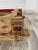 Vintage Industrial Coffee Table in Wooden Molds from Locomotive Factory, 1950s For Sale - Image 4 of 18