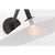 Metal Amber Lewis for Visual Comfort Signature Ponce 9" Articulating Sconce in Modern Iron with Milk White Glass Shade For Sale - Image 7 of 11