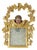 Gilded Mirror with Cherub, 1800s For Sale