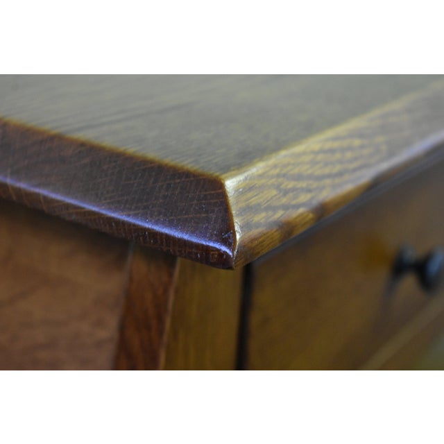 Mission Crofter Style 1 Drawer Coffee Table - Model A32 For Sale - Image 4 of 10