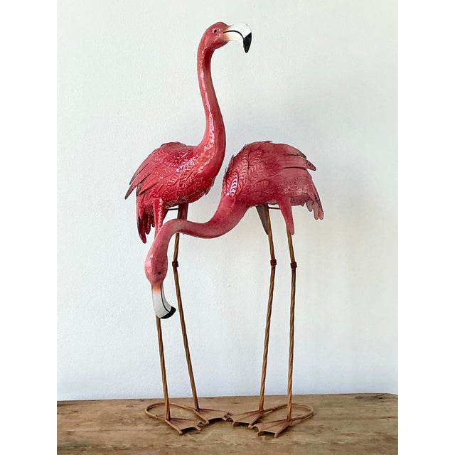 Infuse your home or garden with a splash of tropical whimsy and "Old Florida" charm with this delightful pair of vintage...