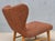 Lounge Chair in Ember-Toned Upholstery and Elm from Eric Bertil Karlén, Sweden, 1940s For Sale - Image 10 of 15