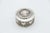 Vintage Cylindrical Silver Box For Sale - Image 4 of 4