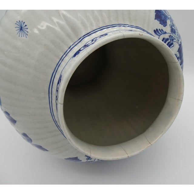 Vintage Ceramic Delftware Jar, 1950 For Sale - Image 13 of 18