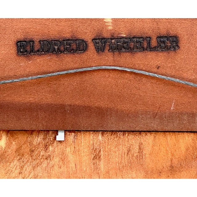 1990s 1990s Eldred Wheeler Handmade Solid Cherry Mirror For Sale - Image 5 of 5