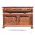 Antique Buffet | American Empire Server | Tiger Oak Sideboard With Carved Lion Paw Feet | Ogee Scroll Drawer | C1890-1915 | 54" Wide For Sale - Image 18 of 18
