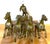Grand Tour Monumental Grand Tour Imperial Roman Triumphator Driving a Four-Horse Quadriga For Sale - Image 3 of 18