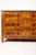 A very beautiful walnut chest of drawers in an elegant design, with three drawers featuring brass fittings, box locks, and...