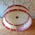 Glass 1930s Whimsical Art Deco Painted Glass Drum Flush Mount Ceiling Shade For Sale - Image 7 of 8