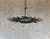 Spanish 1950s Sunburst Leaf Ceiling Fixture With Frosted Glass For Sale - Image 9 of 14