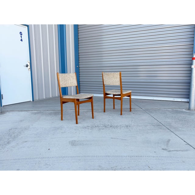 1960s Danish Modern Teak Dining Chairs Set of 6 For Sale - Image 9 of 14