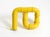 Pop Art Yellow Table Lamp with Plastic Tubing by Wavin, 1970s For Sale - Image 12 of 18