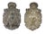 Hand Tooled Silver Sconces, Peru - a Pair For Sale - Image 9 of 11