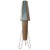 Mid-Century Modern German Rocket Floor Lamp in Metal and Straw, 1960 For Sale - Image 13 of 13