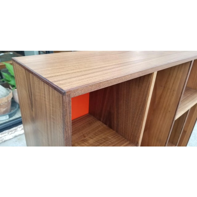 Lori's Custom Wooden Bookcase For Sale - Image 10 of 13