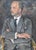 Ignaz Kaufmann, Portrait of a Gentleman, 1925, Oil Painting on Canvas, Framed For Sale - Image 9 of 9