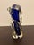 Mid-Century Modern Murano Cobalt Blue Diminutive Vase For Sale - Image 3 of 8