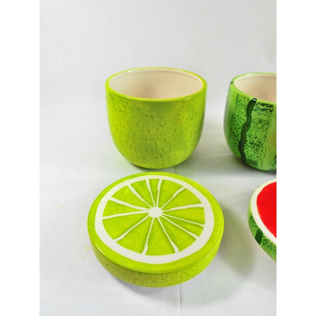 Fruit Shaped Food Storage Containers Set of 3 Chairish