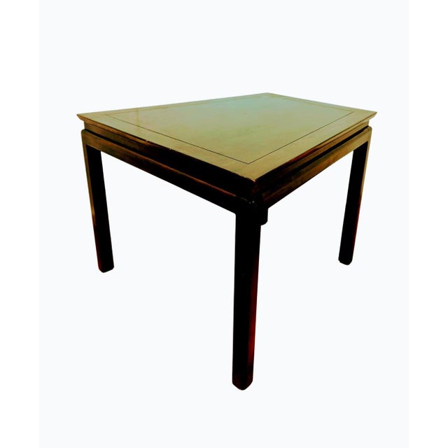 Art Deco Vintage Angled Mahogany Coffee Table by Marcus Yahr & Son For Sale - Image 3 of 12