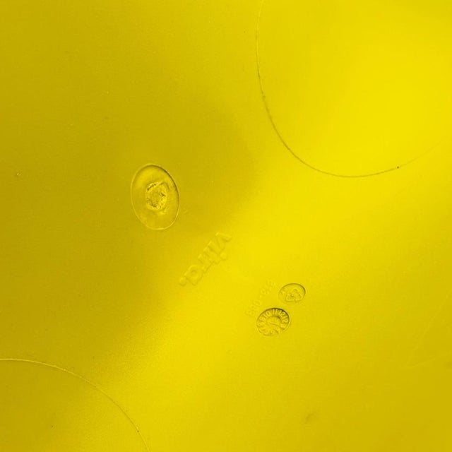 Chair in Mustard by Verner Panton for Vitra, 2012 For Sale - Image 10 of 11