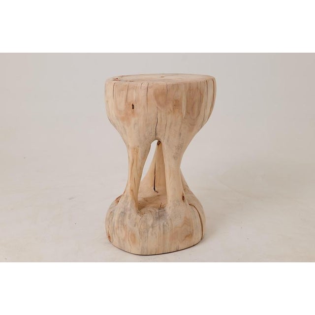 Sculptural Side Table in Stool by Logniture For Sale - Image 8 of 15