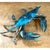 Mid 20th Century Vintage Patinated Metal Crab Figure For Sale - Image 5 of 12