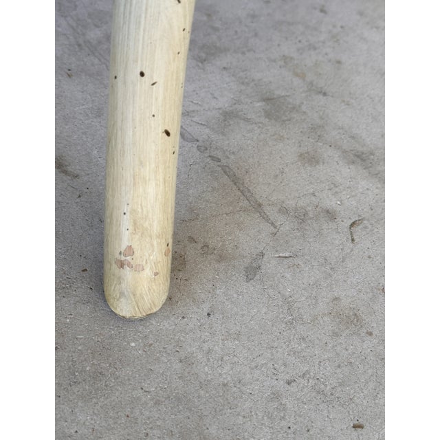 This 1970s rattan game dining table by Ficks Reed perfectly complements the matching set of six swivel chairs, listed...