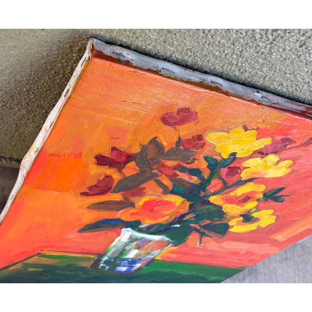 William B Hannum 1947-1998 Still Life Flowers in a Vase For Sale In Monterey, CA - Image 6 of 8