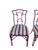 Chinese 2 Vintage Chinese Chippendale Regency Side Chairs Dining Aluminum Faux Bamboo For Sale - Image 3 of 12