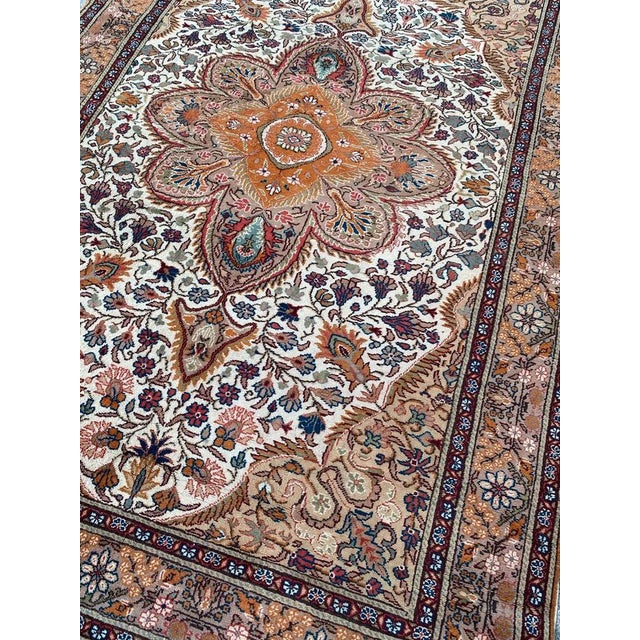 Vintage Turkish Kayseri Rug, 1970s For Sale - Image 4 of 18