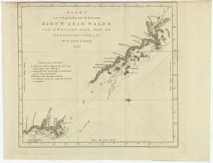 Original Copper Engraving of the Northeast Coast of Australia, 1803