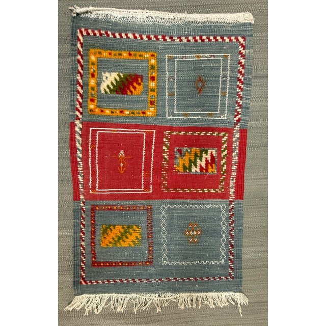 2ft × 3ft 5in Handwoven Moroccan Berber Area Rug For Sale In San Francisco - Image 6 of 12
