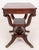 Eclectic Style Inlaid Mahogany Side Table For Sale - Image 9 of 9